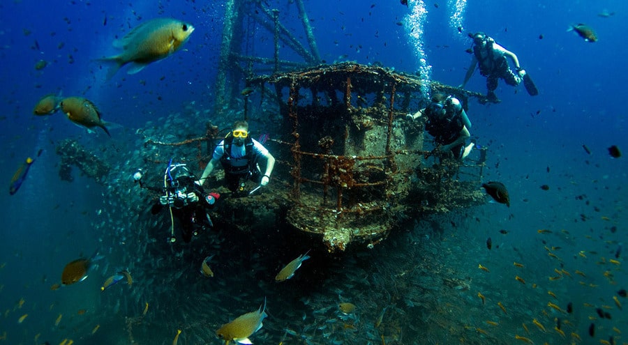 Diving